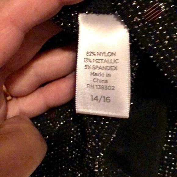 Sequins Open front Cardigan Size 14/16 - Picture 7 of 13